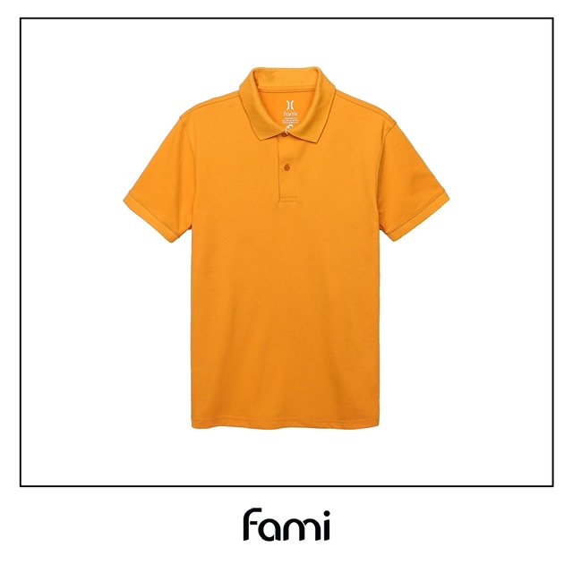 Áo polo slimfitThời Trang CAROLLA- Màu nâu nhạt