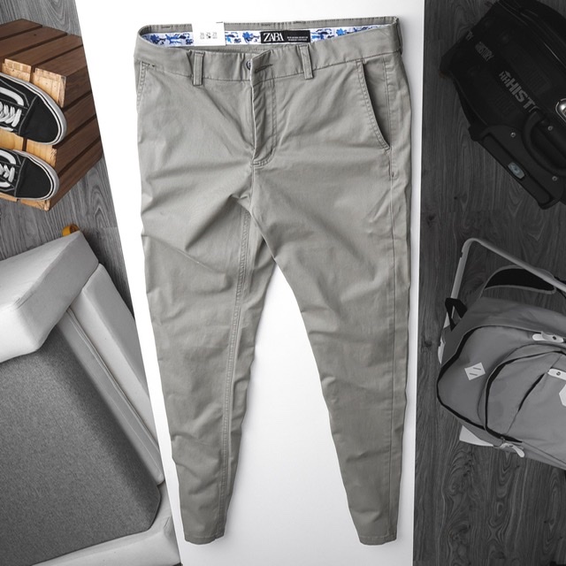 Quần kaki Zara mẫu mới 2021
