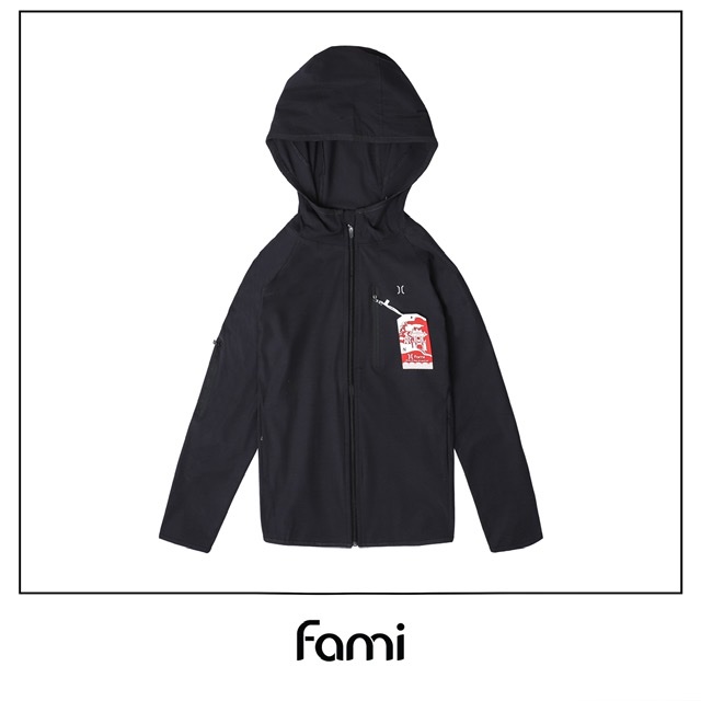 Fami Pocketable jacket - Áo khoác 1 lớp màu xanh - Có bigsize