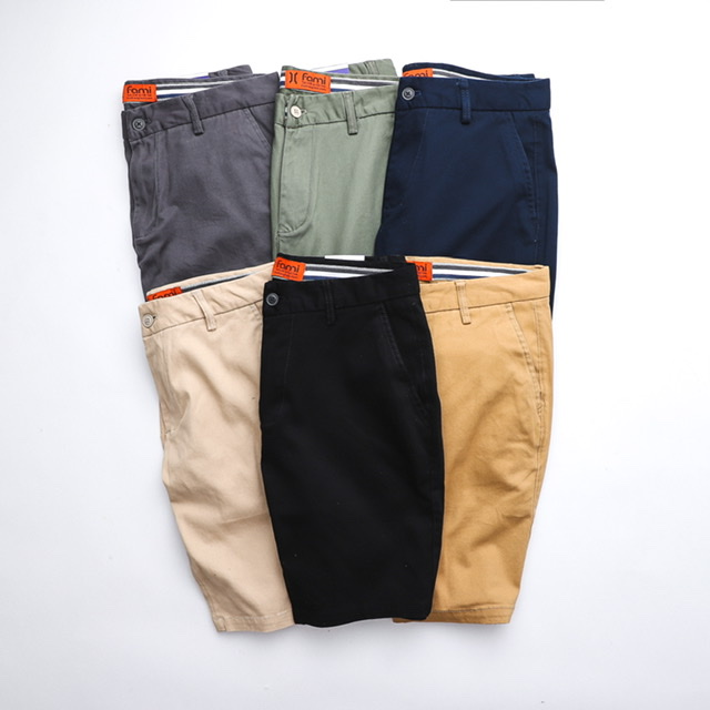 Quần short kaki chinos CAROLLA, có bigsize
