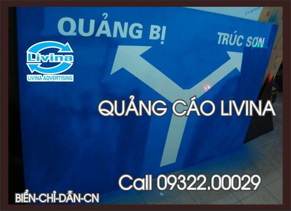 Biển chỉ dẫn giao thông phản quang