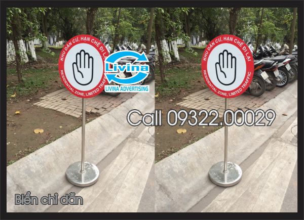 Biển chỉ dẫn inox