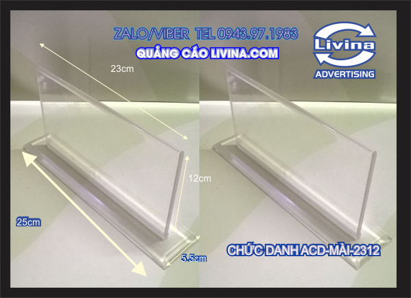 Biển chức danh Mã - ACD-MÀI-2312