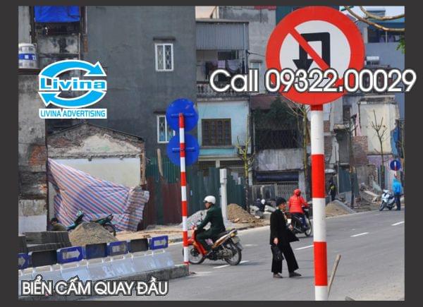 Biển báo giao thông cấm quay đầu