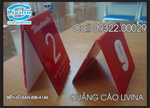 Biển Số bàn -BSB-A144
