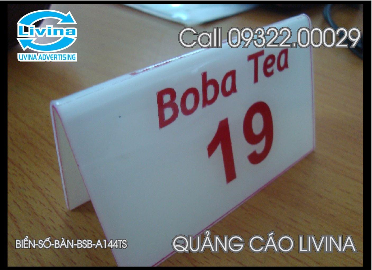 Biển Số bàn -BSB-AS144TS