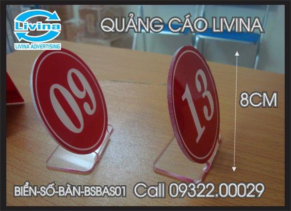 Biển Số bàn -BSB-AS01