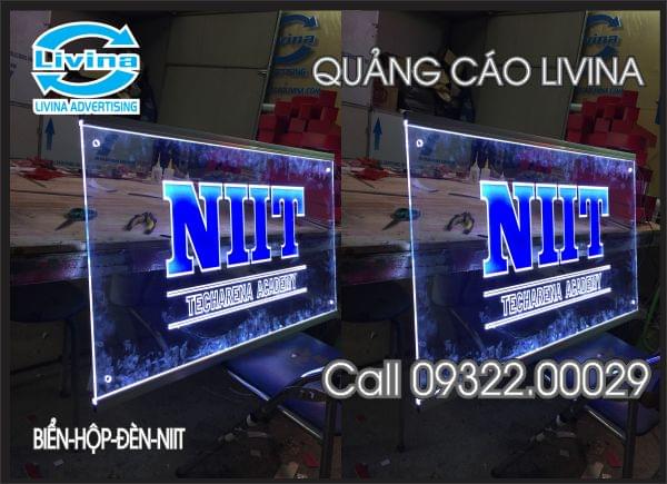 Biển Tranh đèn mica -Niit