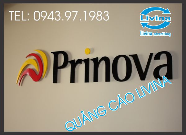 Chữ Nổi Gắn tường Lễ Tân