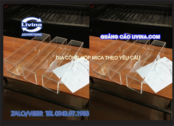 Gia công Mica ống