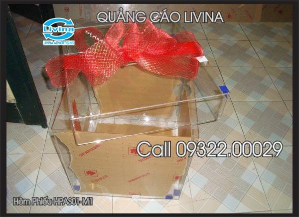 Hòm Phiếu-HPAS01-Nơ Ruy băng