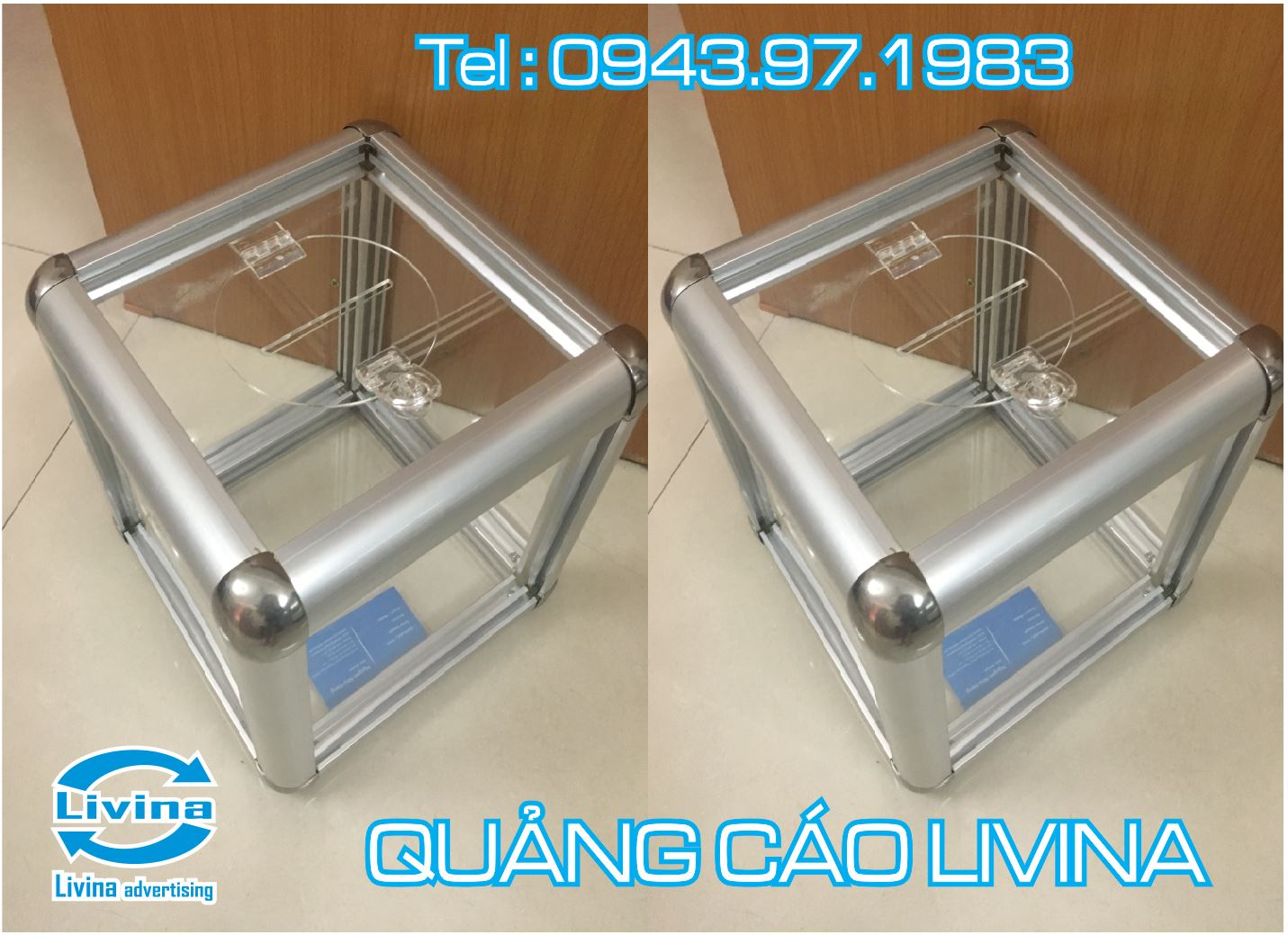 Hòm Phiếu Bo nhôm-HPAS29-mẫu HCM