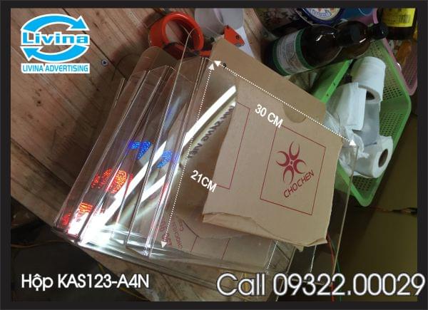 Checklist Hộp Mica KAS123-4N1N (A4 Ngang)