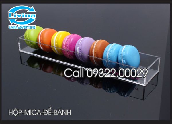 Hộp mica để bánh ngọt