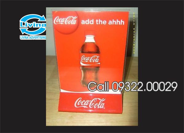 Kệ mica menu để bàn KAS116 video