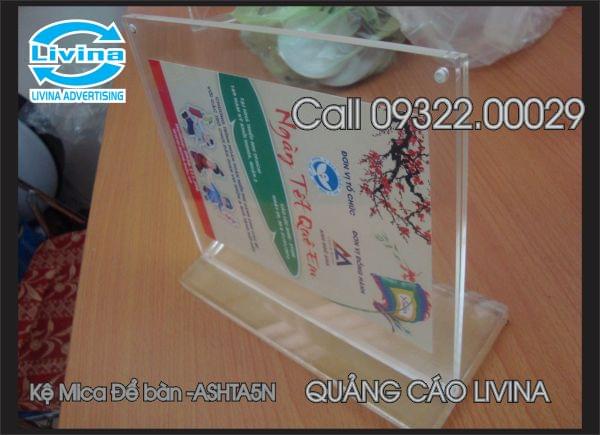 Kệ mica để bàn -KASHTA5N