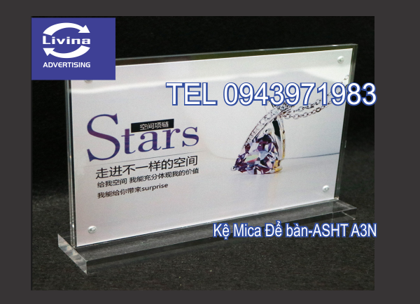 Kệ Mica Để bàn-ASHT-A3N