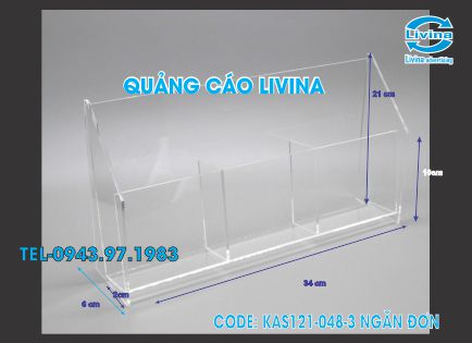 Kệ Mica KAS121-3 Ngăn Đơn
