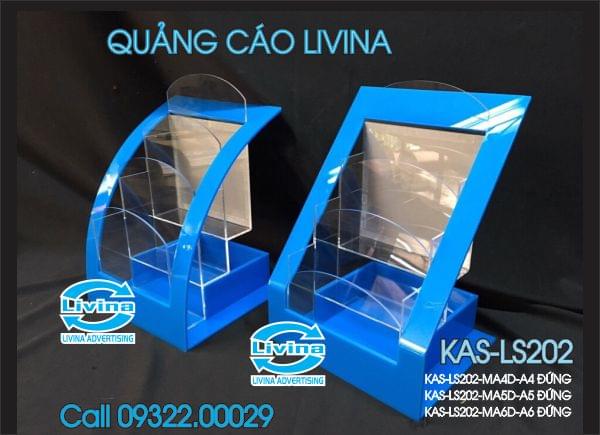 Kệ mica để bàn KAS-LS202