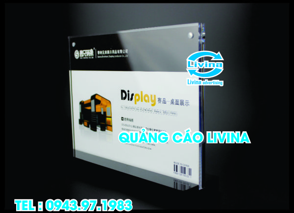 Kệ Mica A4 Ngang -Mã HTA4N