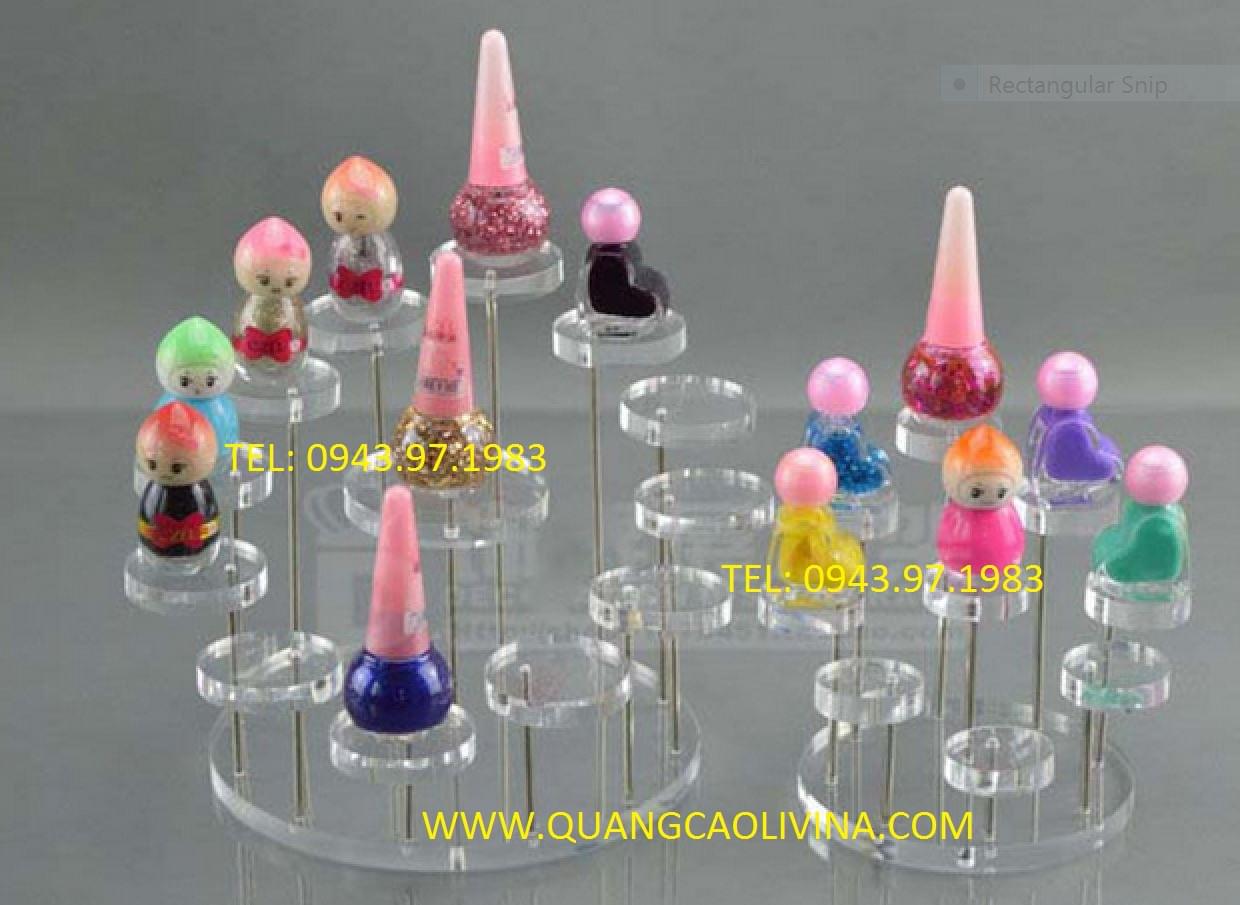 Gia công kệ đựng mỹ phẩm tổng hợp