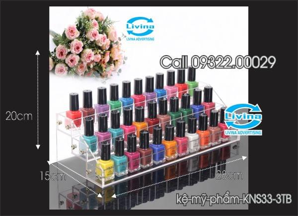 Kệ Nước Sơn Móng tay để bàn KNS33-3TB