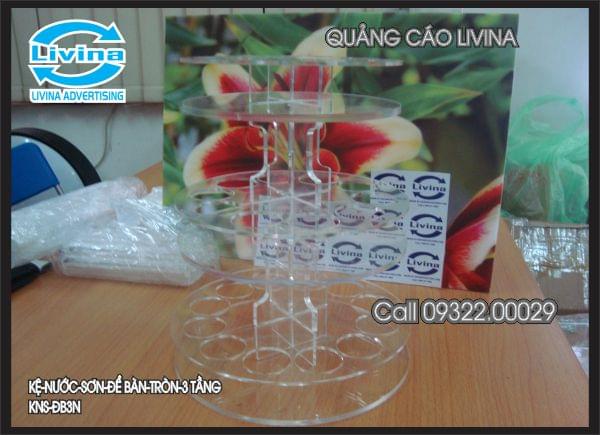 Kệ Nước Sơn Móng tay-KNS-ĐB3N