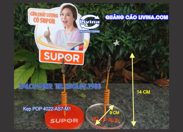 Kẹp POP 4022-AS7-M1, Kẹp Pop-Wobbler