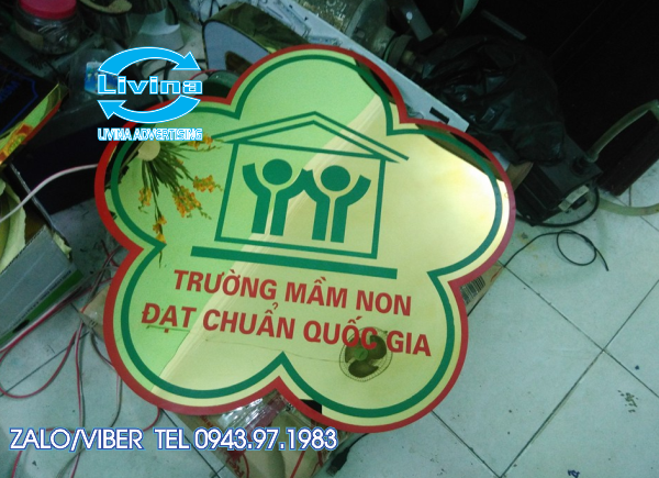 Logo Mầm Non inox