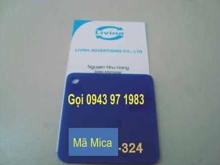 Mica nguyên tấm 324