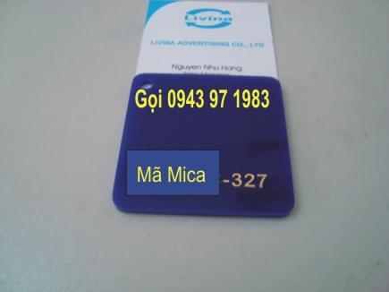 Mica nguyên tấm 327
