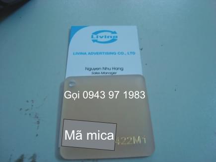 Mica nguyên tấm 422