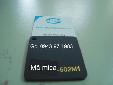 Mica nguyên tấm 502