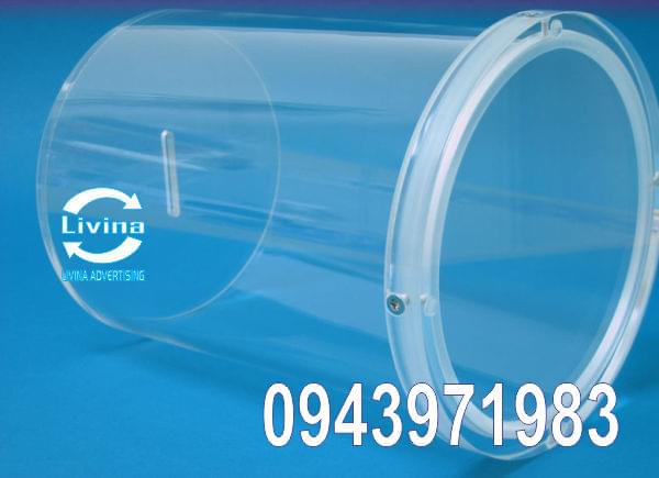 Mica ống tròn 60mm dày 2mm