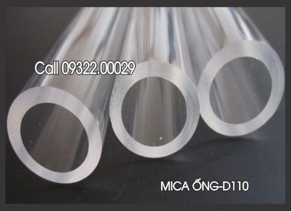Mica ống tròn 110mm dày 3mm