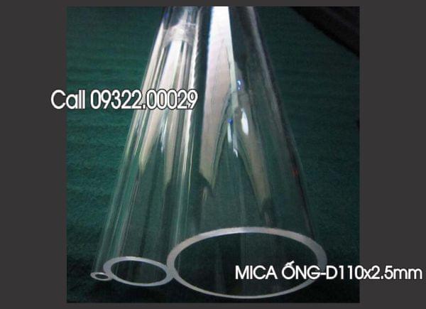 Mica ống tròn 110mm dày 2,5mm