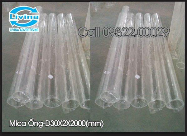 Mica ống tròn đường kính 30mm