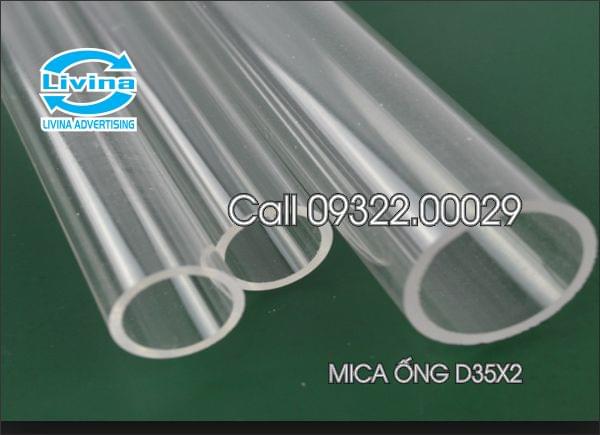 Mica ống tròn 35mm dày 2mm