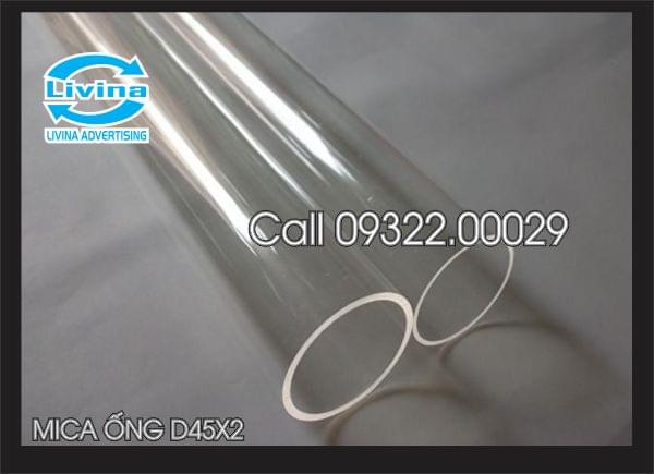 Mica ống tròn 45mm dày 2mm