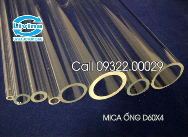 Mica ống tròn 60mm dày 4mm