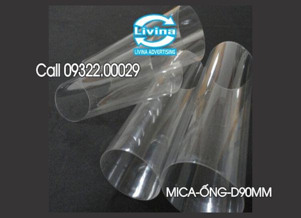 Mica ống tròn 90mm dày 2mm