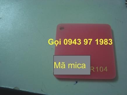 Mica nguyên tấm 104