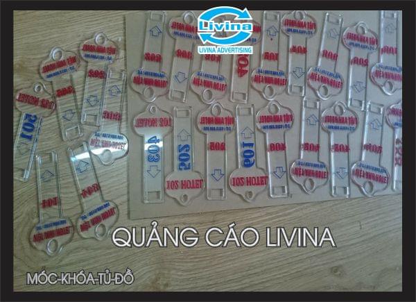 Móc khóa phòng khách sạn nhà nghỉ