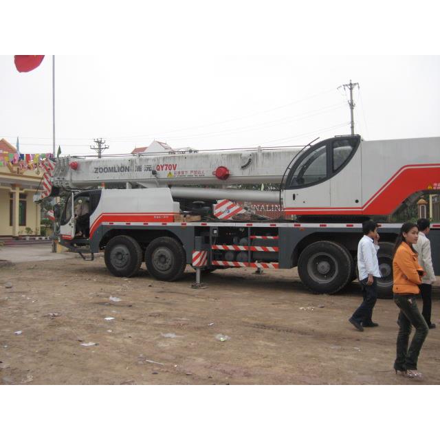 CHI PHÍ THUÊ CẨU 70 TẤN SANY STC700 CẠNH TRANH TOÀN QUỐC