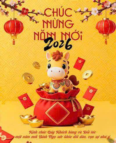 THƯ TRI ÂN KHÁCH HÀNG & ĐỐI TÁC NHÂN DỊP NĂM MỚI 2026