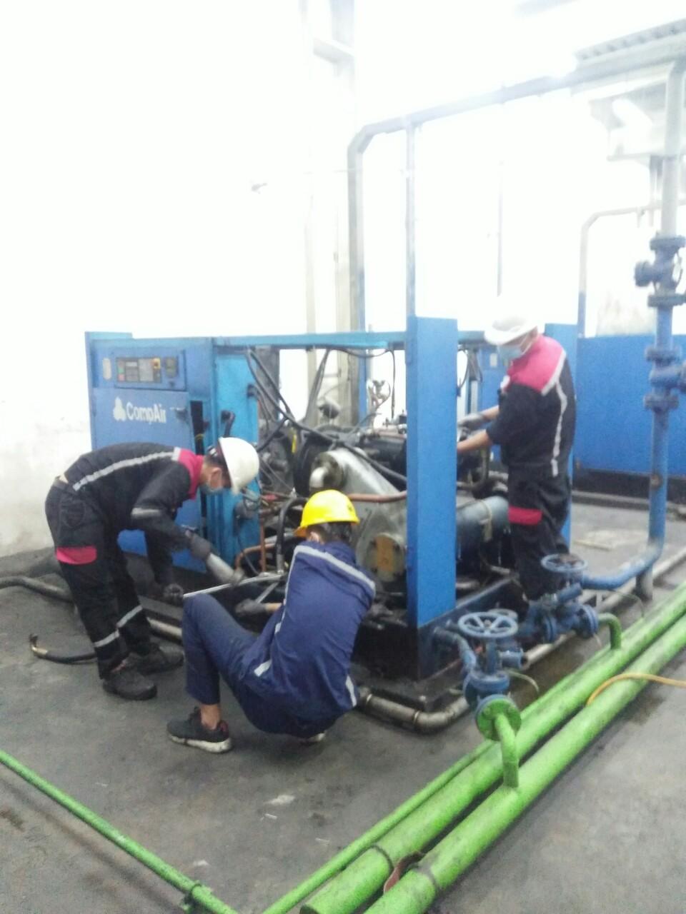 Đại tu máy nén khí Compair
