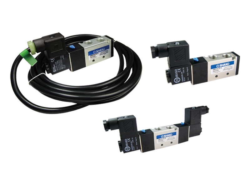 BM520 5/2, 5/3 WAY PILOT SOLENOID VALVE (22mm width)