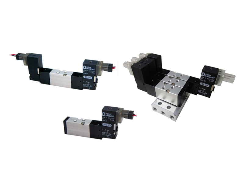 PM521 5/2 WAY PILOT SOLENOID VALVE (10mm width)