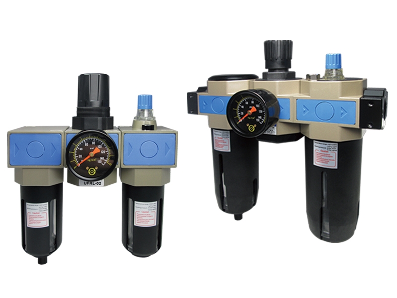 UFRL Filter + Regulator + Lubricator (3 units style)