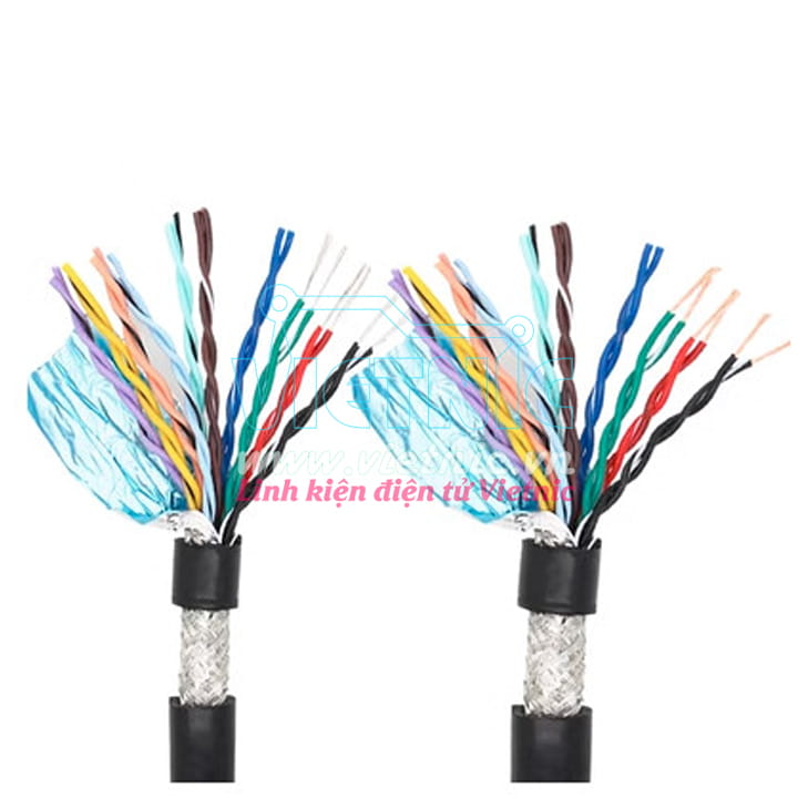 DÂY ENCODER 20 LÕI 24AWG ĐEN- DÂY TÍN HIỆU 20 SỢI | www.vietnic.vn